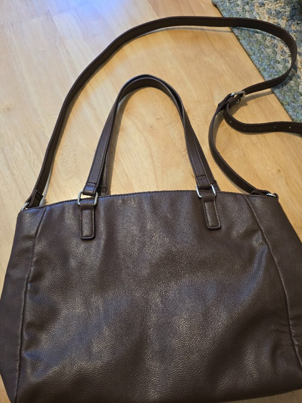 Nine West Brown Satchel